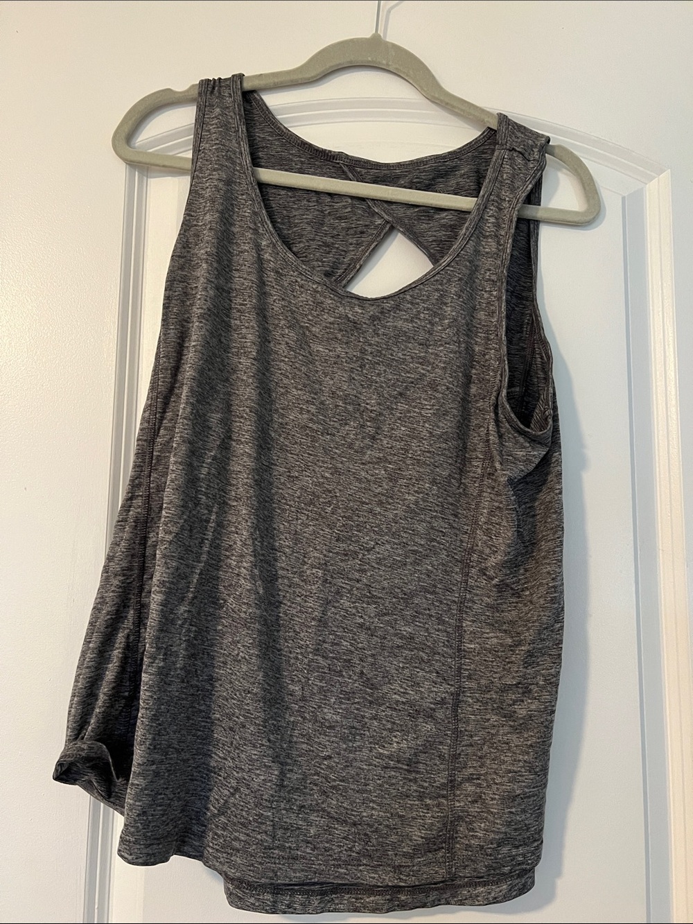 Old Navy Active Go-Dry Gray Tank Top